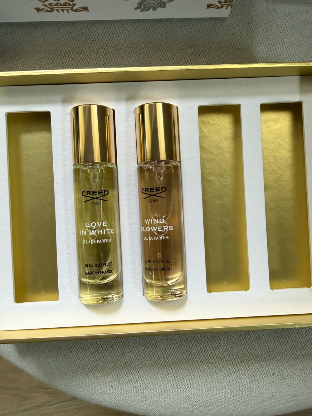 NWT Creed Boutique Perfume Women's 2-Piece Partial Discovery Set 10ml or .33 oz - Picture 3 of 4